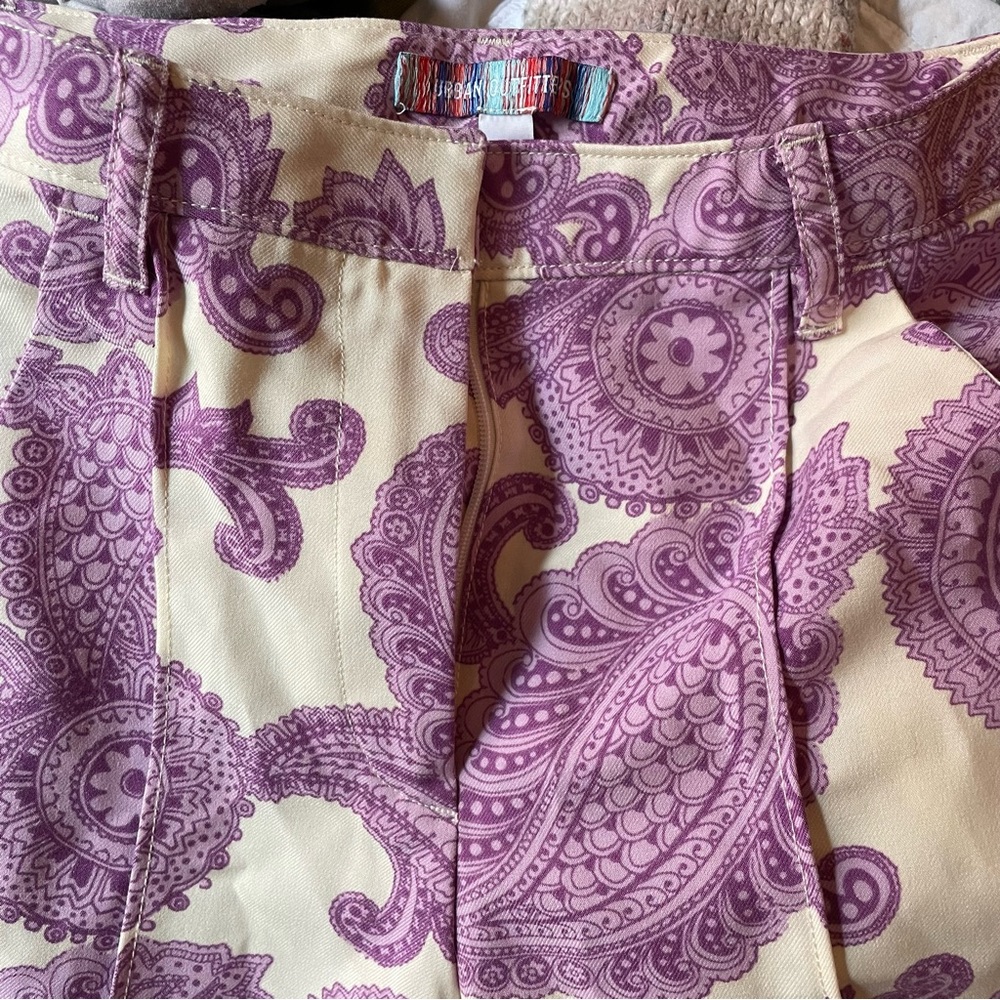 Urban Outfitters Paisley Print Flare Pant